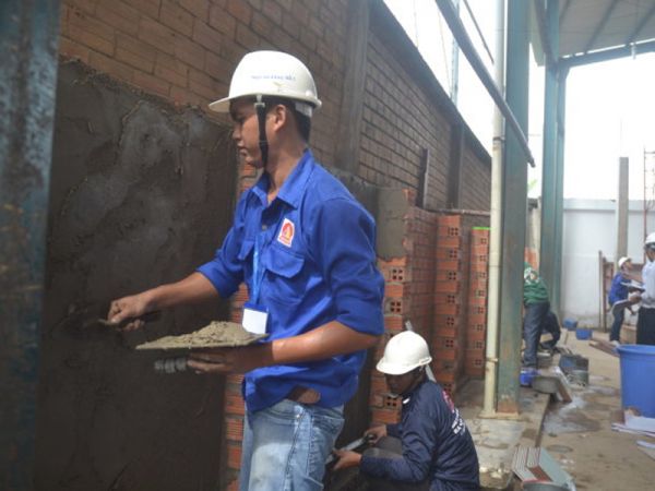 Tranh tài “Bàn tay vàng ngành xây dựng”