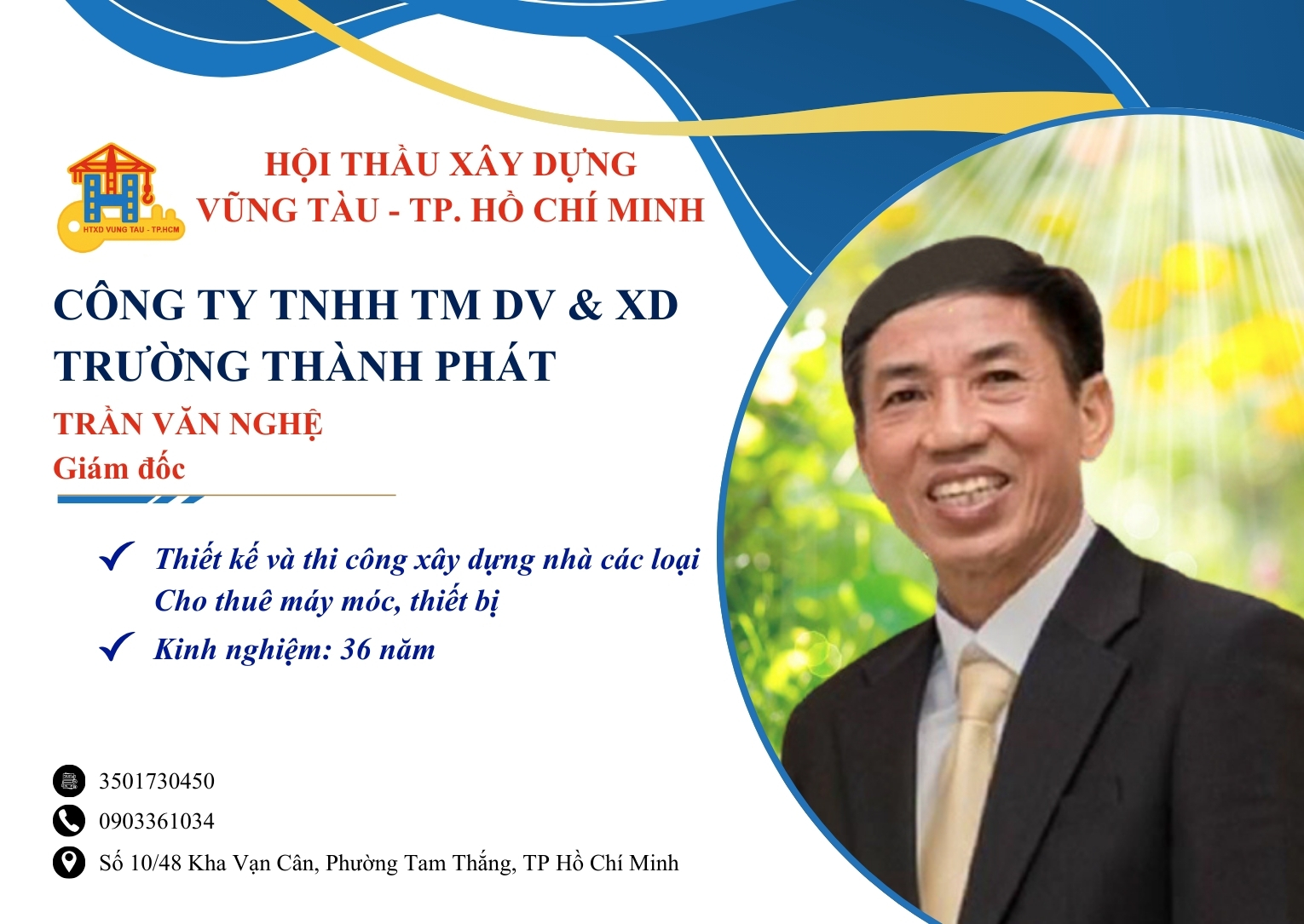 CÔNG TY TNHH THƯƠNG MẠI - DỊCH VỤ VÀ XÂY DỰNG TRƯỜNG THÀNH PHÁT