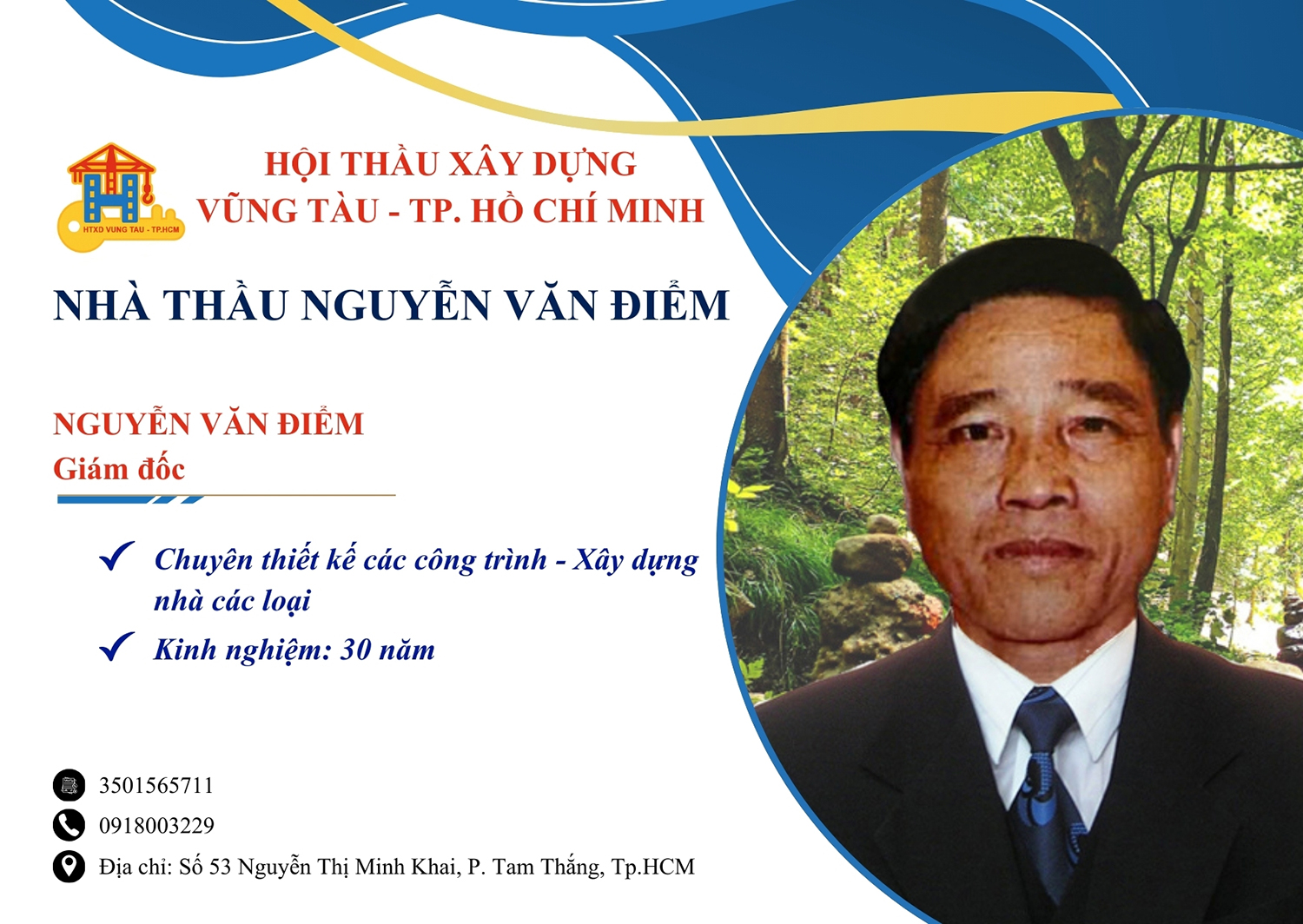 NHÀ THẦU NGUYỄN VĂN ĐIỂM